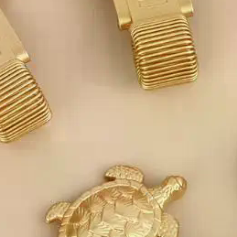 Vintage Collectible Pens - Vintage Ocean Turtle Metal Pen Clip