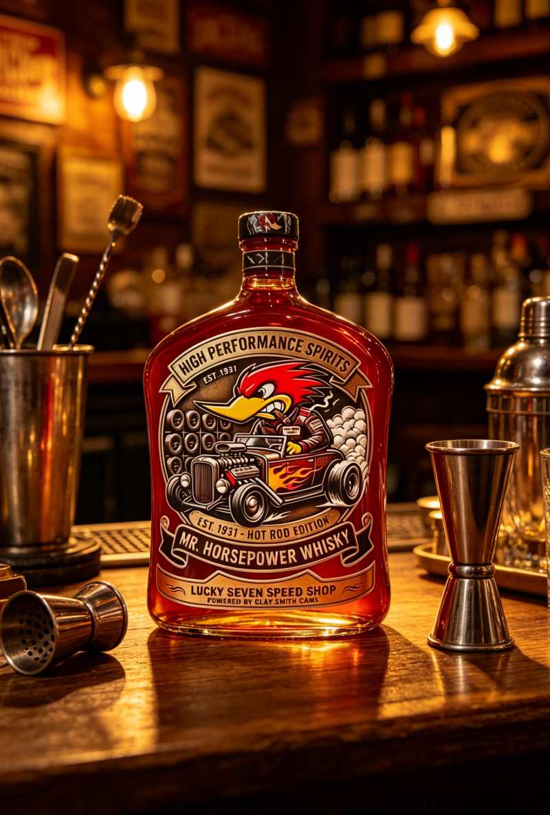 Vintage Mr. Horsepower Whiskey - Vintage Collectible Bottles avis et prix