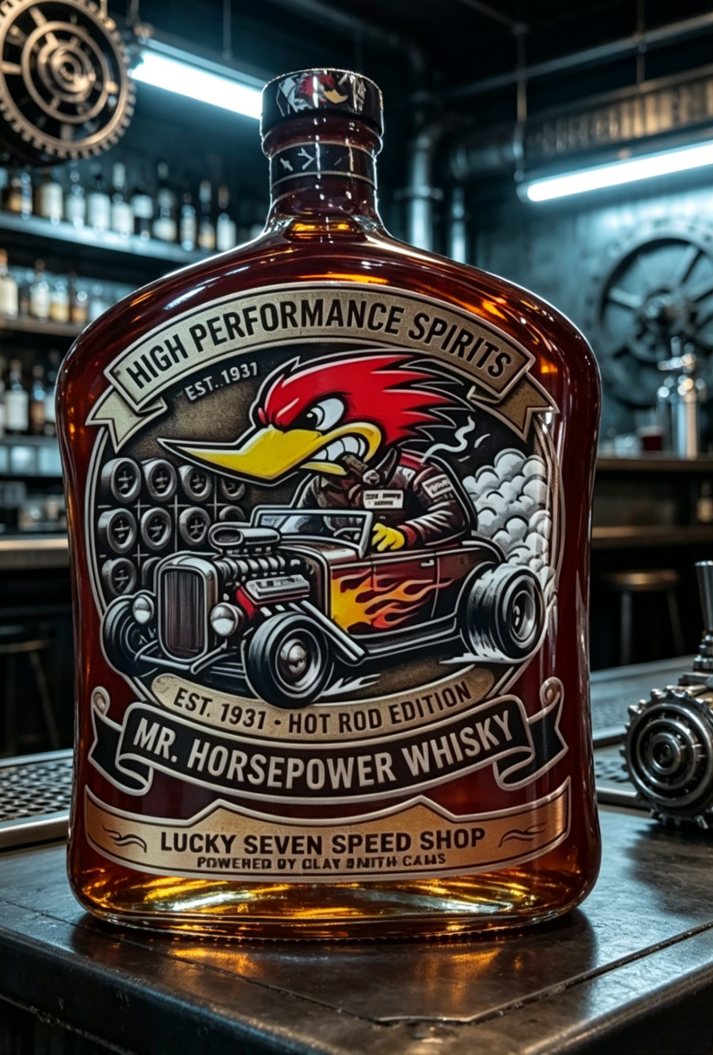 Vintage Mr. Horsepower Whiskey - Vintage Collectible Bottles avis et prix