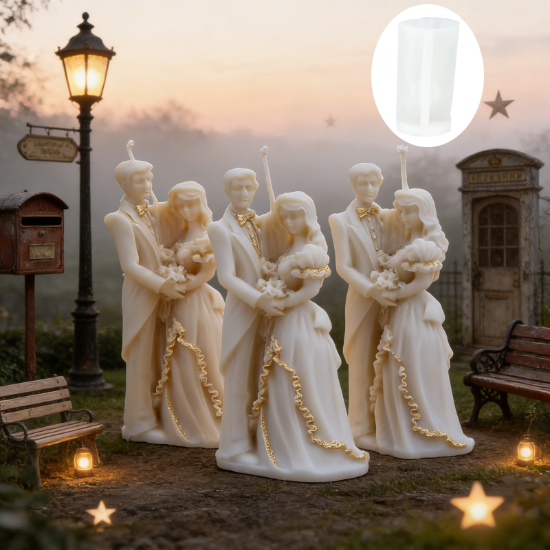 Bride and Groom Silicone Mold  - Vintage Things Collection avis et prix