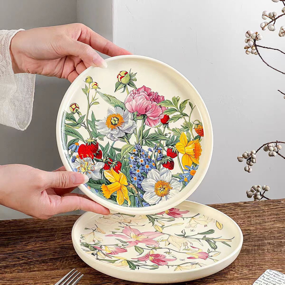 Creative Romantic Floral Ceram - Vintage Collectible Dishes avis et prix