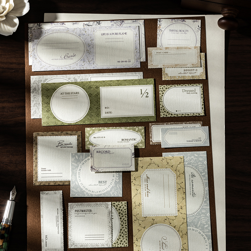 JIANQI 30 pcs Vintage Collage  - Vintage Collectible Cards avis et prix