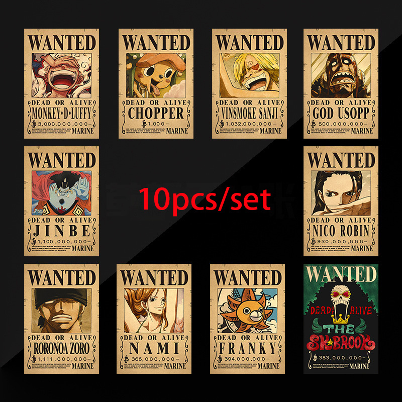 10pcs Anime One Piece Luffy 3  - Vintage Things Collection avis et prix