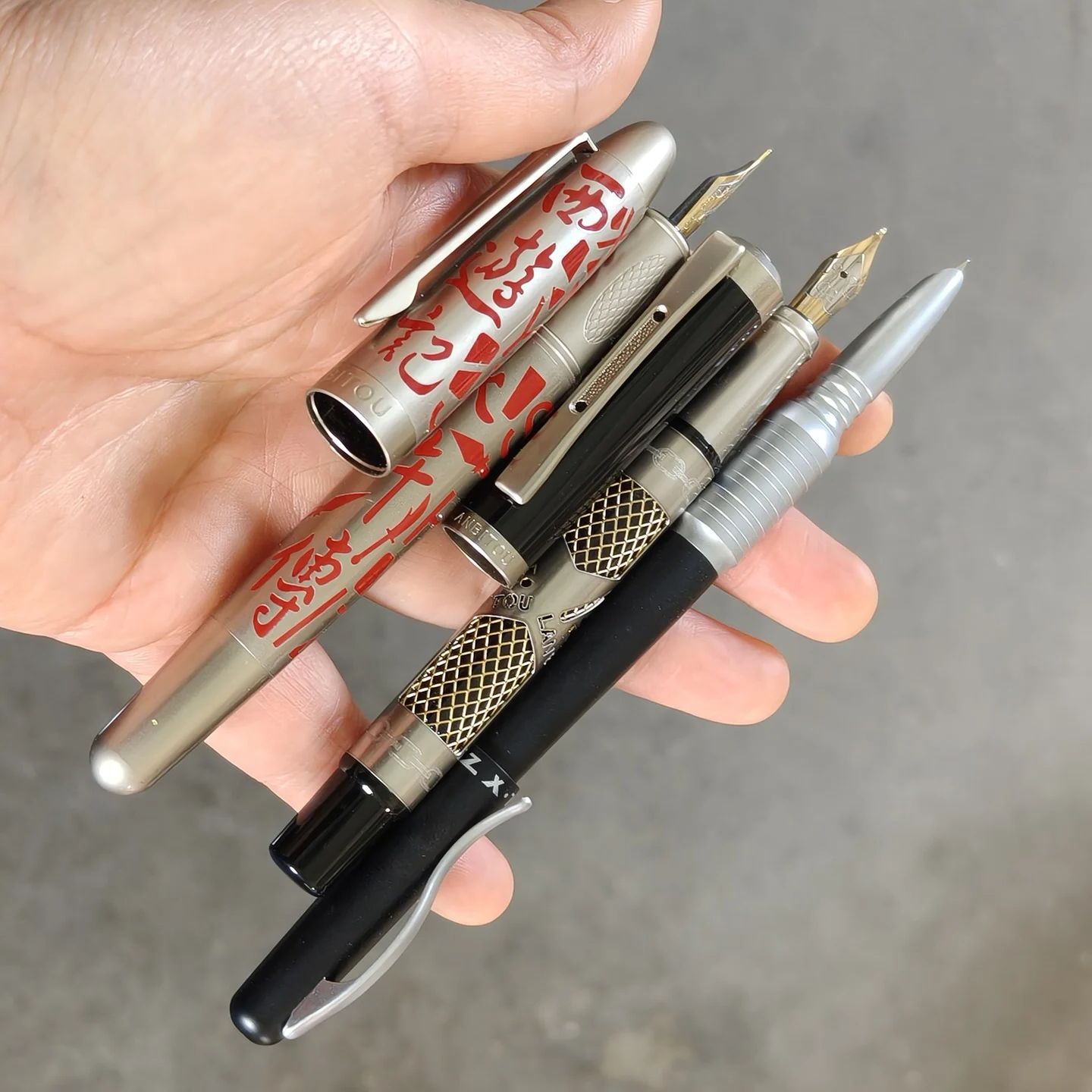3pens Old Vintage Rare  Founta - Vintage Collectible Pens avis et prix