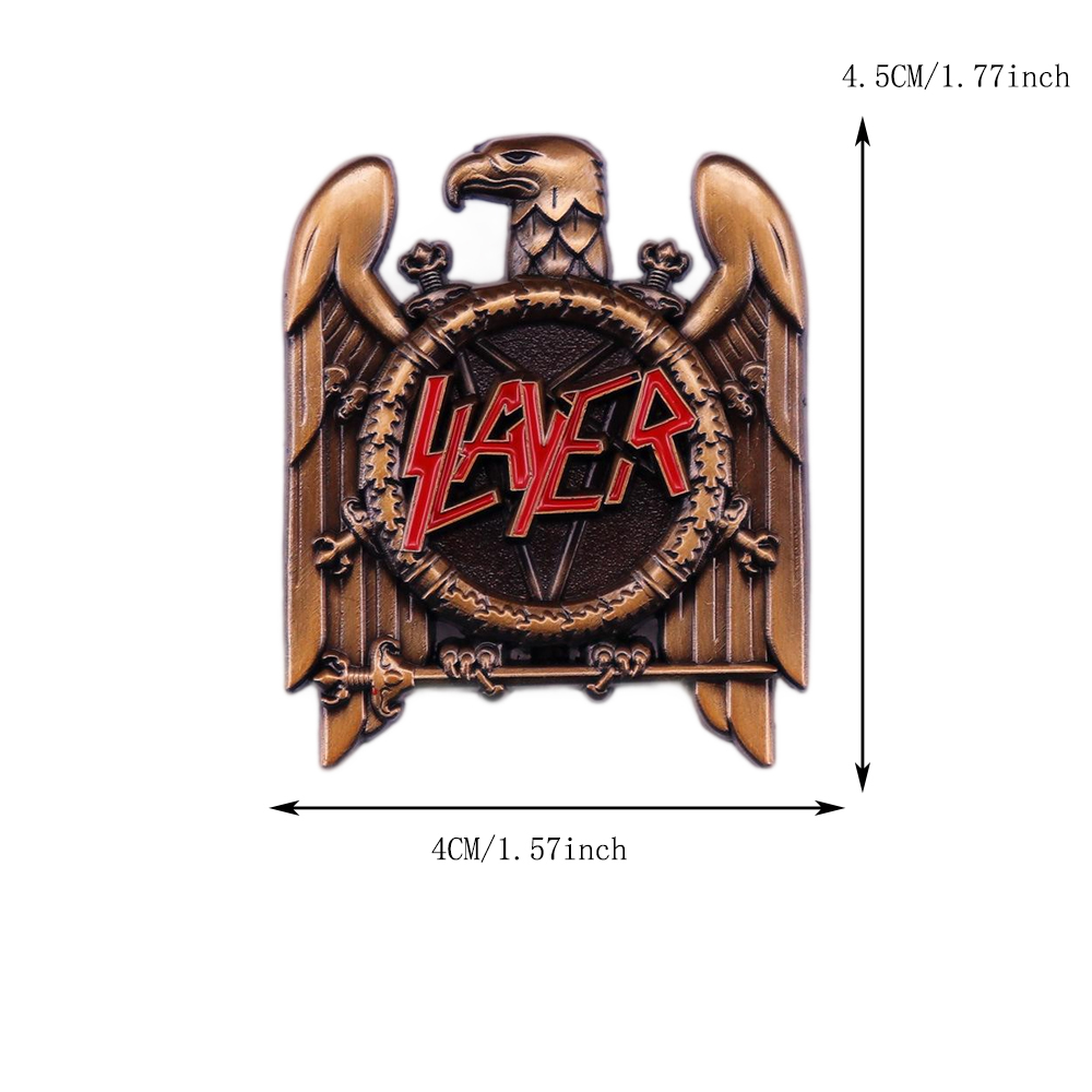 1pc Retro Heavy Metal Band Pop - Vintage Collectible Pins avis et prix