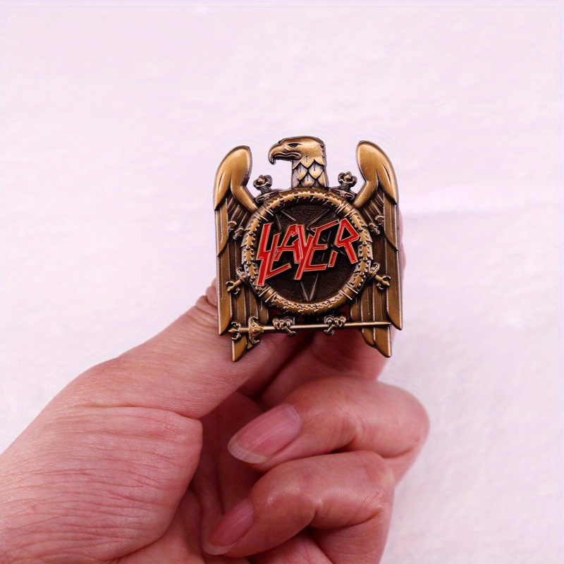 1pc Retro Heavy Metal Band Pop - Vintage Collectible Pins avis et prix
