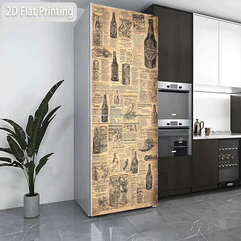 Refrigerator Sticker, Refriger - Collectible Vintage Newspapers avis et prix