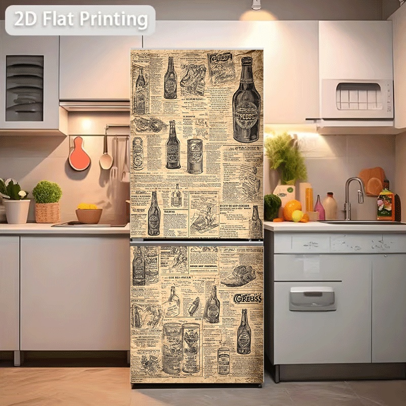Refrigerator Sticker, Refriger - Collectible Vintage Newspapers avis et prix