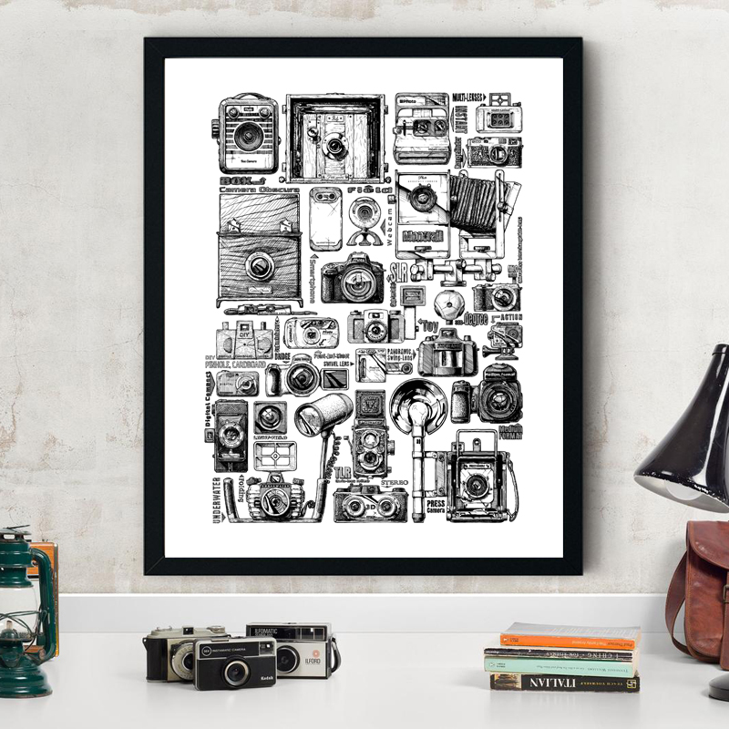 Vintage Camera Collection illu - Collectible Vintage Cameras avis et prix