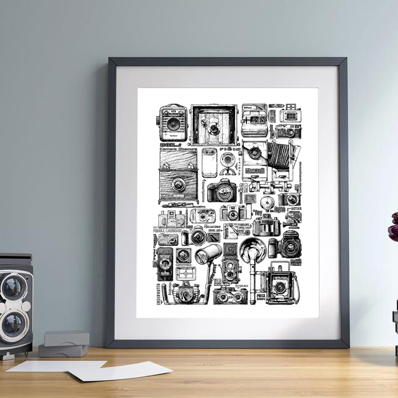 Vintage Camera Collection illu - Collectible Vintage Cameras avis et prix