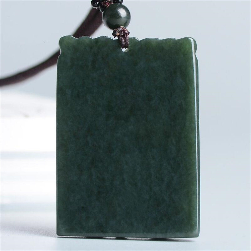 Natural Dark Green HeTian Jade - Vintage Things Collection avis et prix