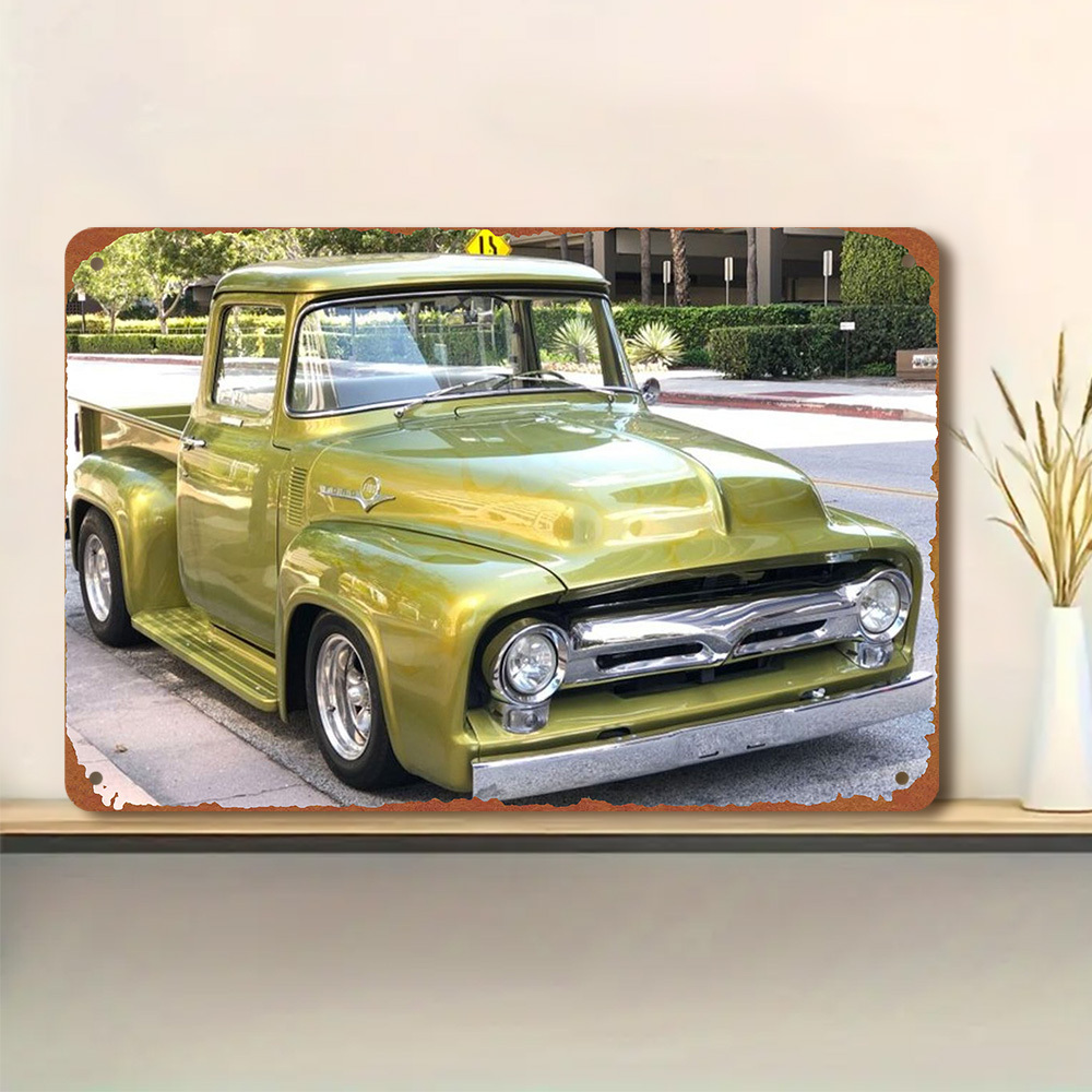 Vintage Green Pickup Truck Alu - Vintage Collectible Trucks avis et prix