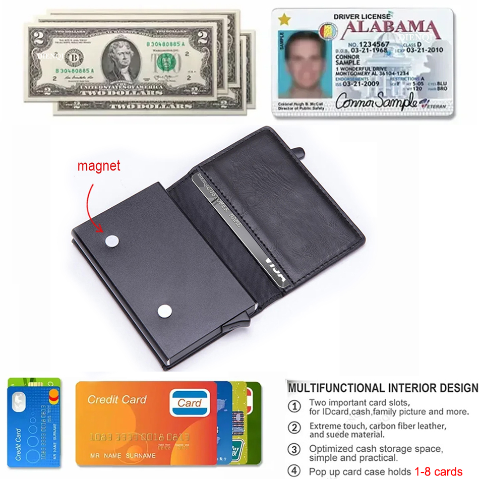 RFID Blocking Card Wallet Magn - Vintage Collectible Cards avis et prix