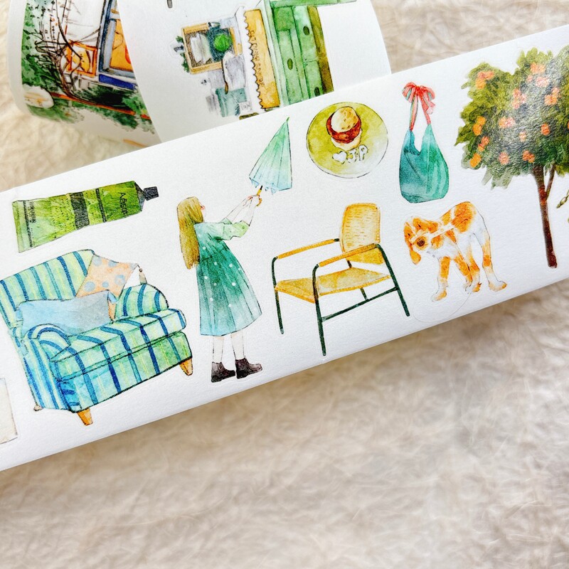 DingDing Studio Vintage Green  - Vintage Collectible Cards avis et prix