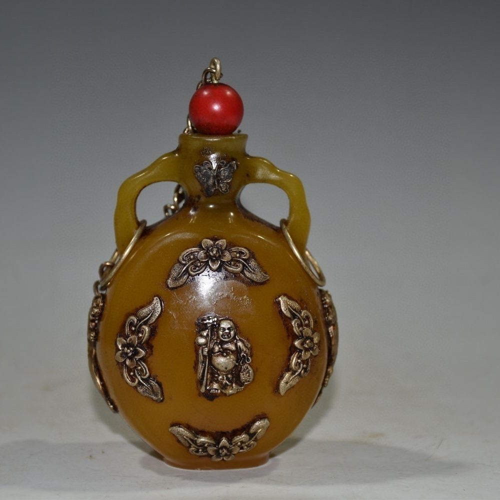 Vintage Collectible Carved Amb - Vintage Collectible Bottles avis et prix