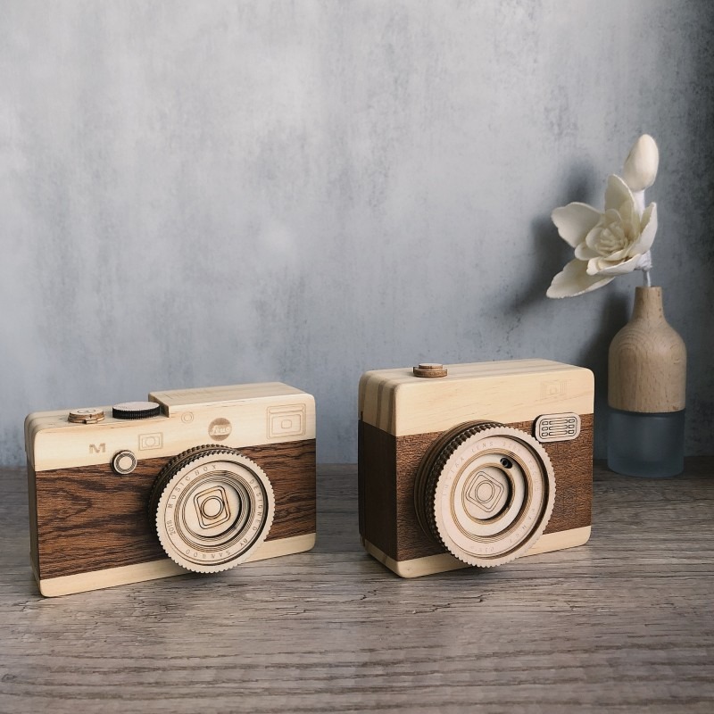 Vintage Wooden Camera Music Bo - Collectible Vintage Cameras avis et prix