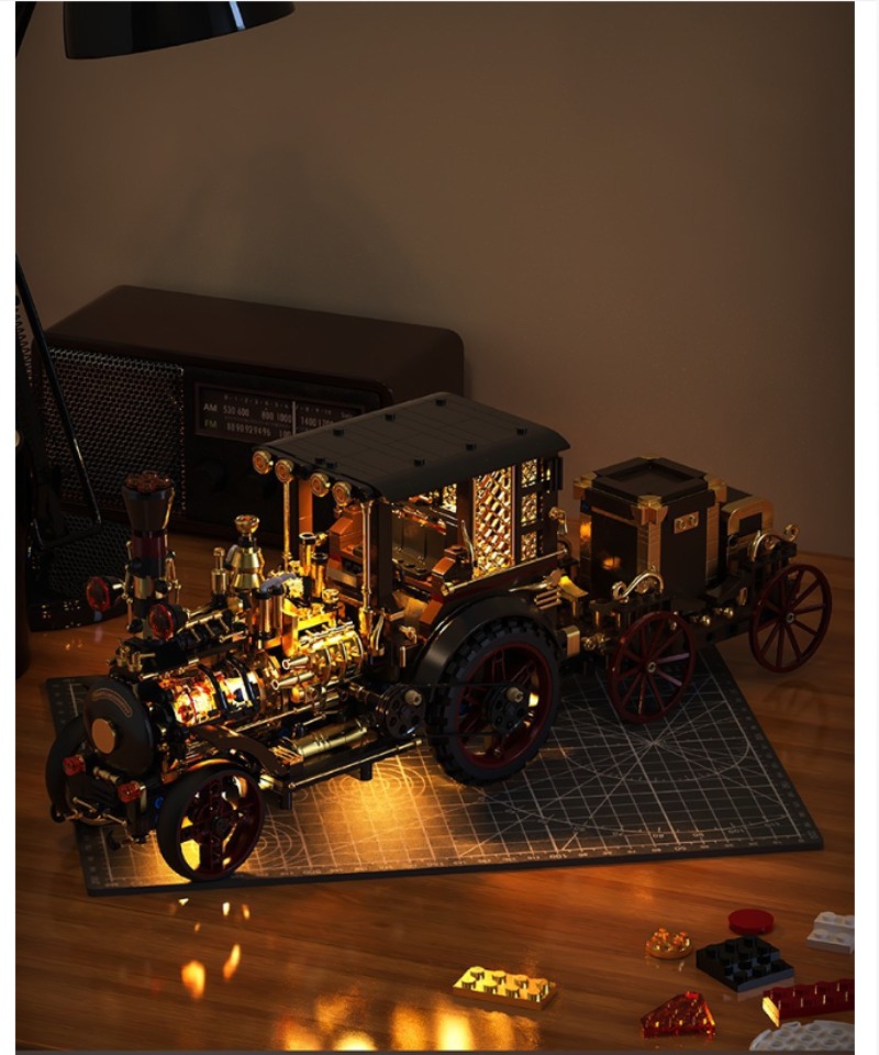 Creative 1331Pcs Vintage Mecha - Vintage Collectible Cars avis et prix