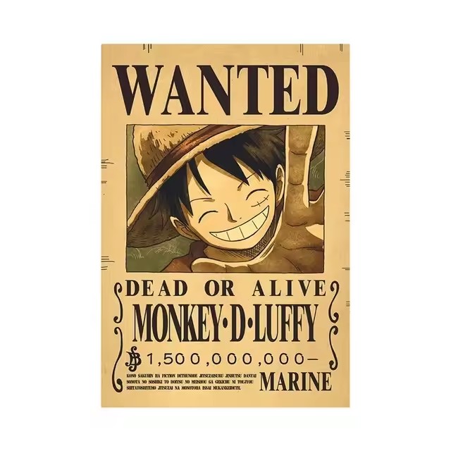 Anime One Piece Bounty Wanted  - Vintage Things Collection avis et prix