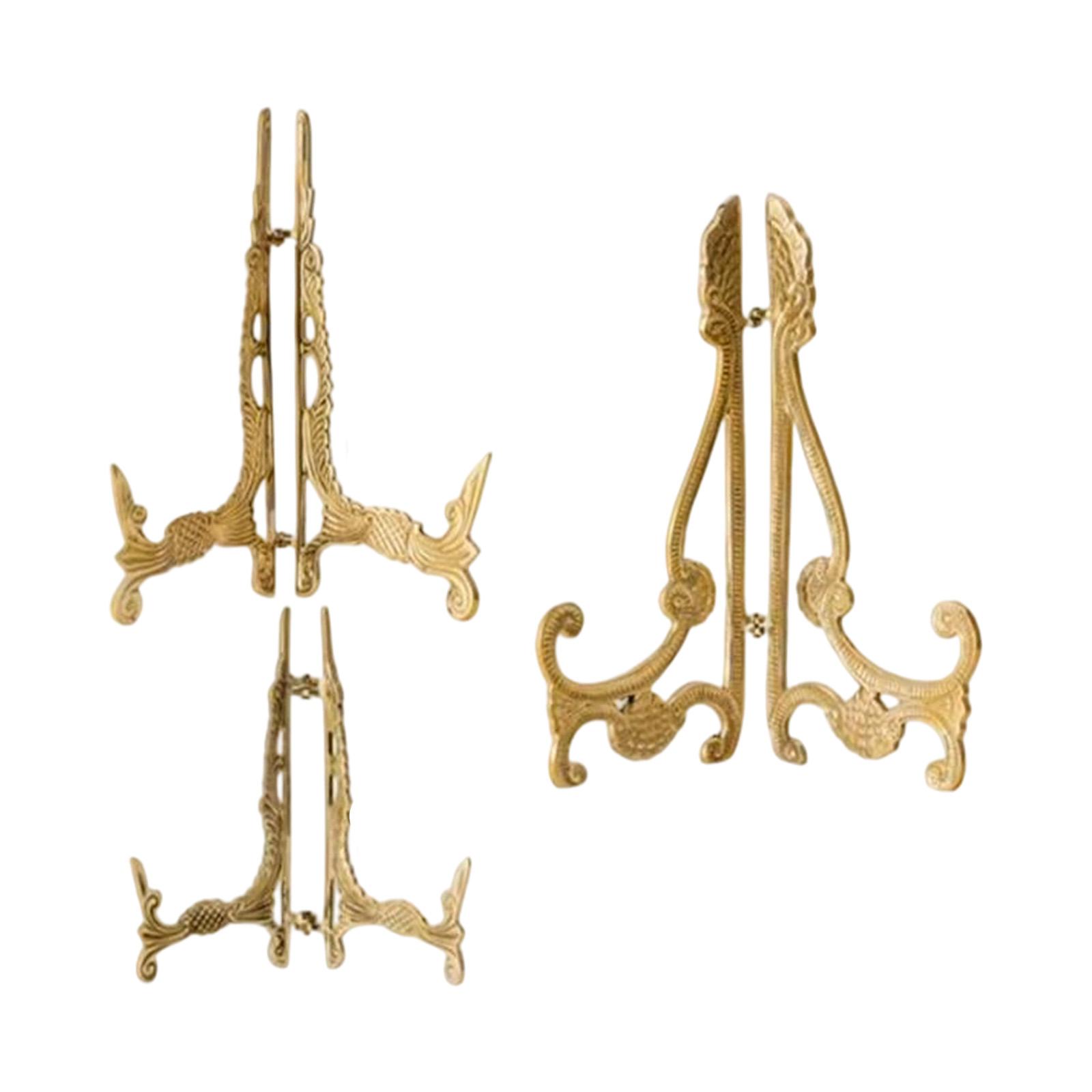 Vintage Brass Plate Holder Dec - Vintage Collectible Dishes avis et prix