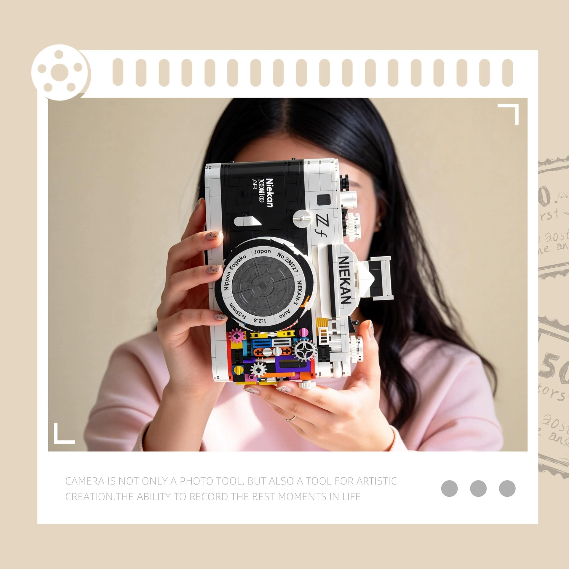 865PCS Retro Camera Building B - Collectible Vintage Cameras avis et prix