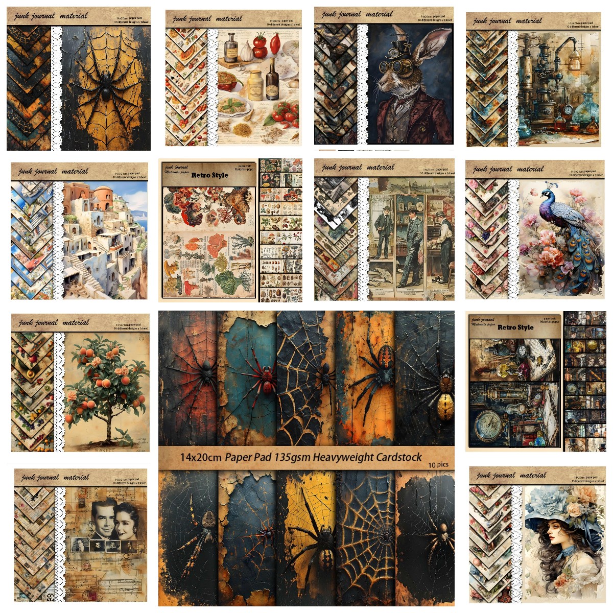 New Vintage Material Papers DI - Vintage Things Collection avis et prix