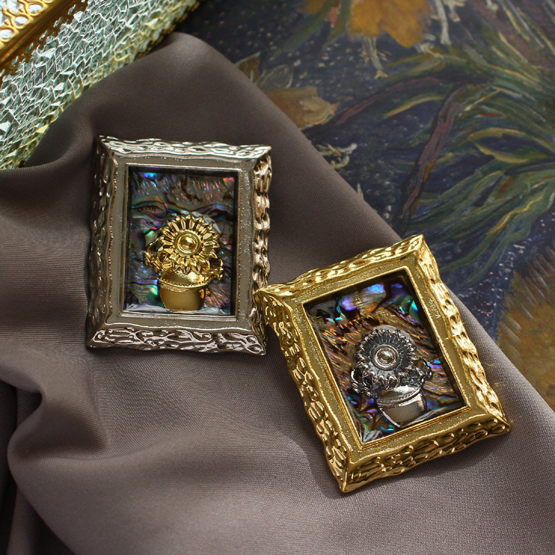 Muylinda Vintage Van Gogh Sunf - Vintage Collectible Pins avis et prix