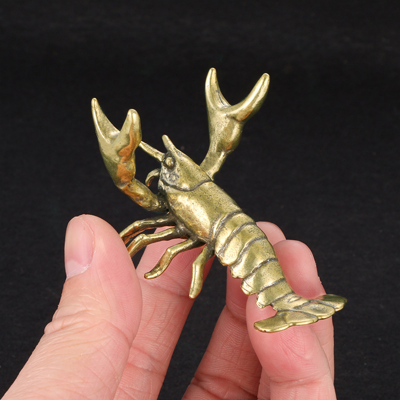Hot ! Solid Brass Crayfish Orn - Vintage Collectible Pens avis et prix