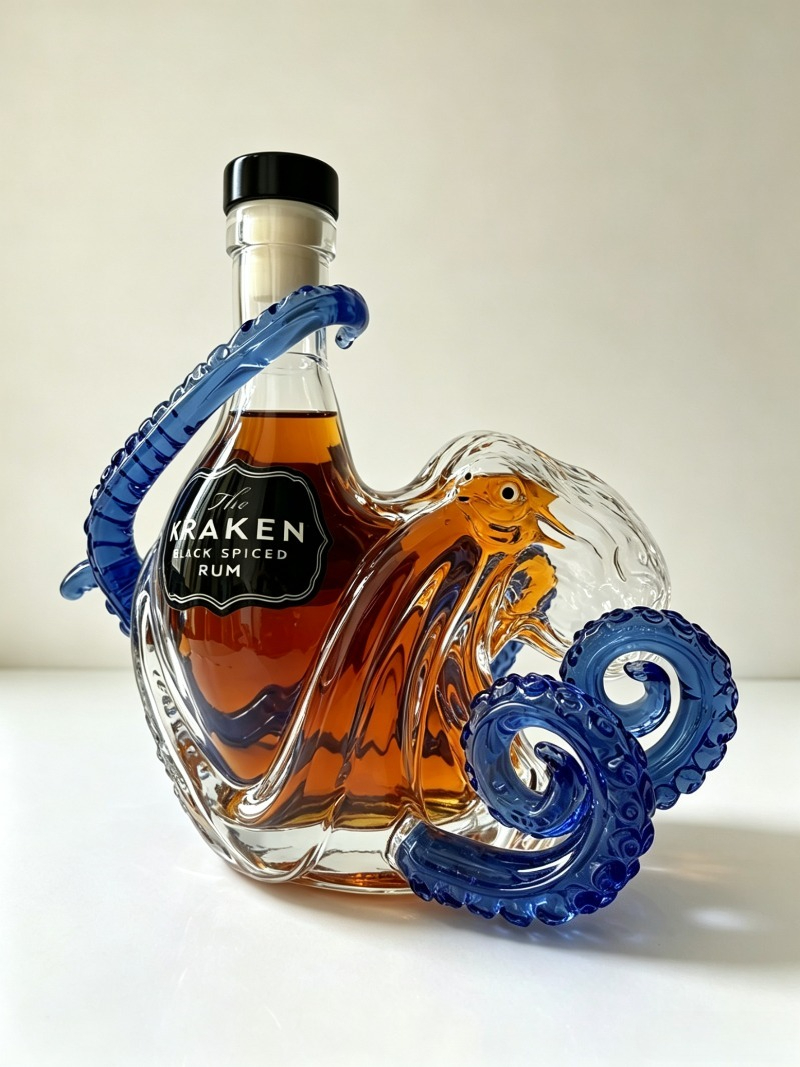 Decanter, Sea Monster, Octopus - Vintage Collectible Bottles avis et prix