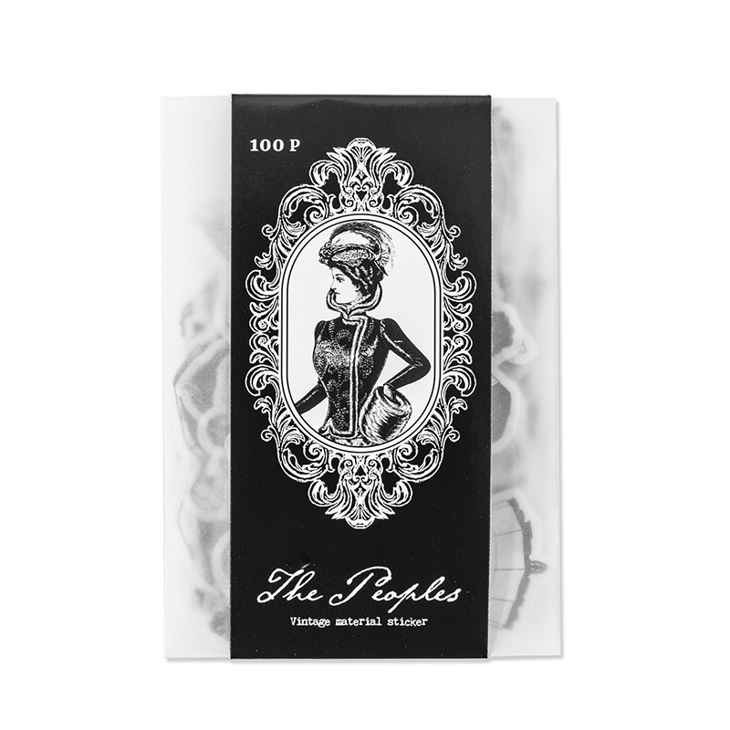 1pack/100pcs Vintage Black Whi - Vintage Things Collection avis et prix