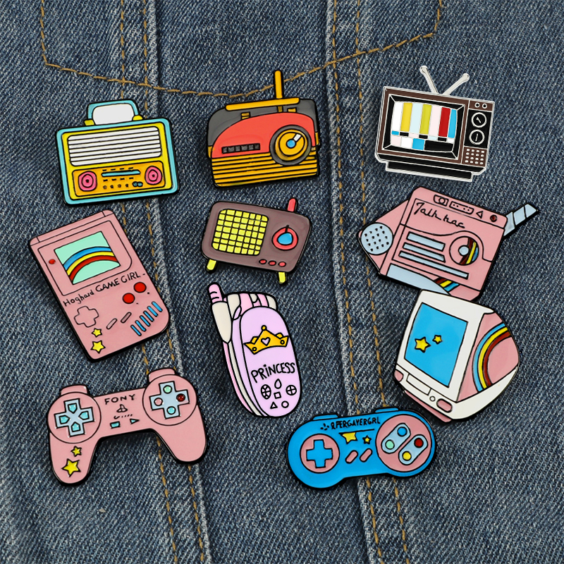 Vintage Game Enamel Pins Colle - Vintage Collectible Pins avis et prix