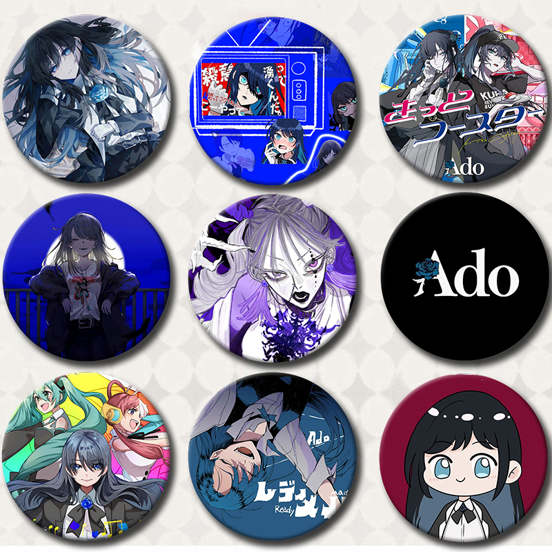 58MM Ado Kyogen X Uta Soft But - Vintage Collectible Pins avis et prix