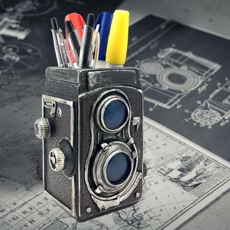 21390 Camera Pen Pencil Holder - Collectible Vintage Cameras avis et prix
