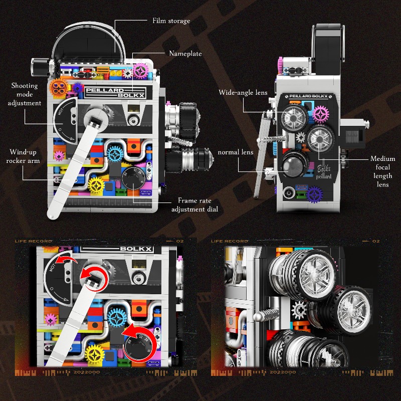 805PCS Or 865PCS Vintage Camer - Collectible Vintage Cameras avis et prix