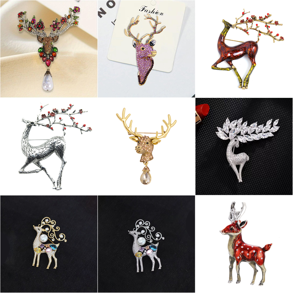 Vintage Deer Brooch Collection - Vintage Collectible Pins avis et prix