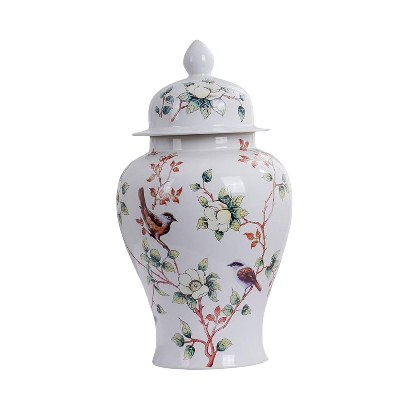 Ceramic Ginger Jar Vase Vintag - Vintage Collectible Bottles avis et prix