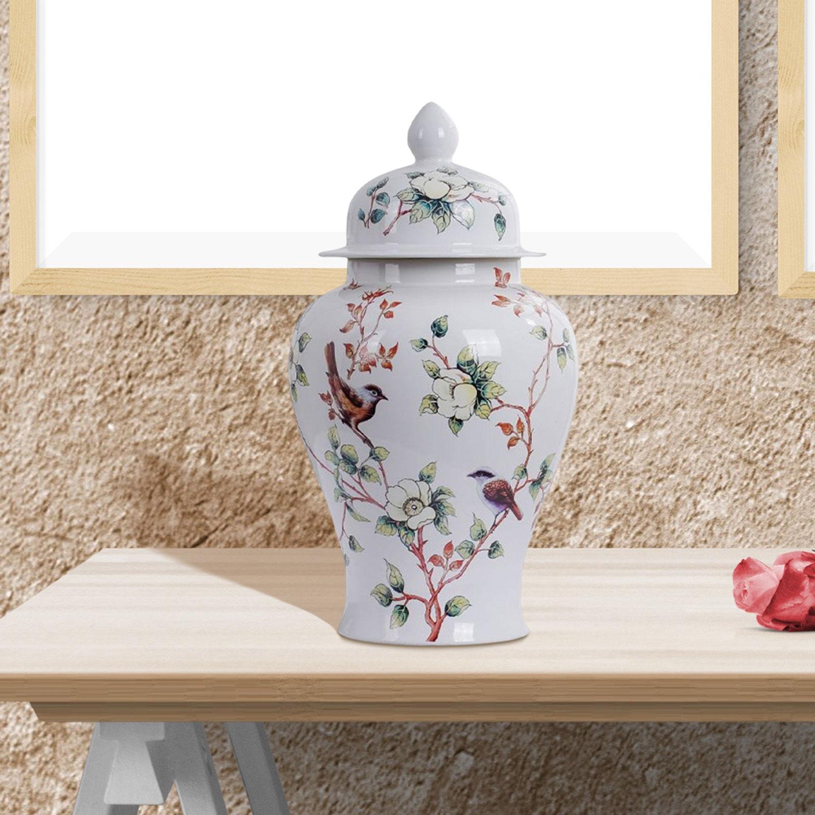 Ceramic Ginger Jar Vase Vintag - Vintage Collectible Bottles avis et prix