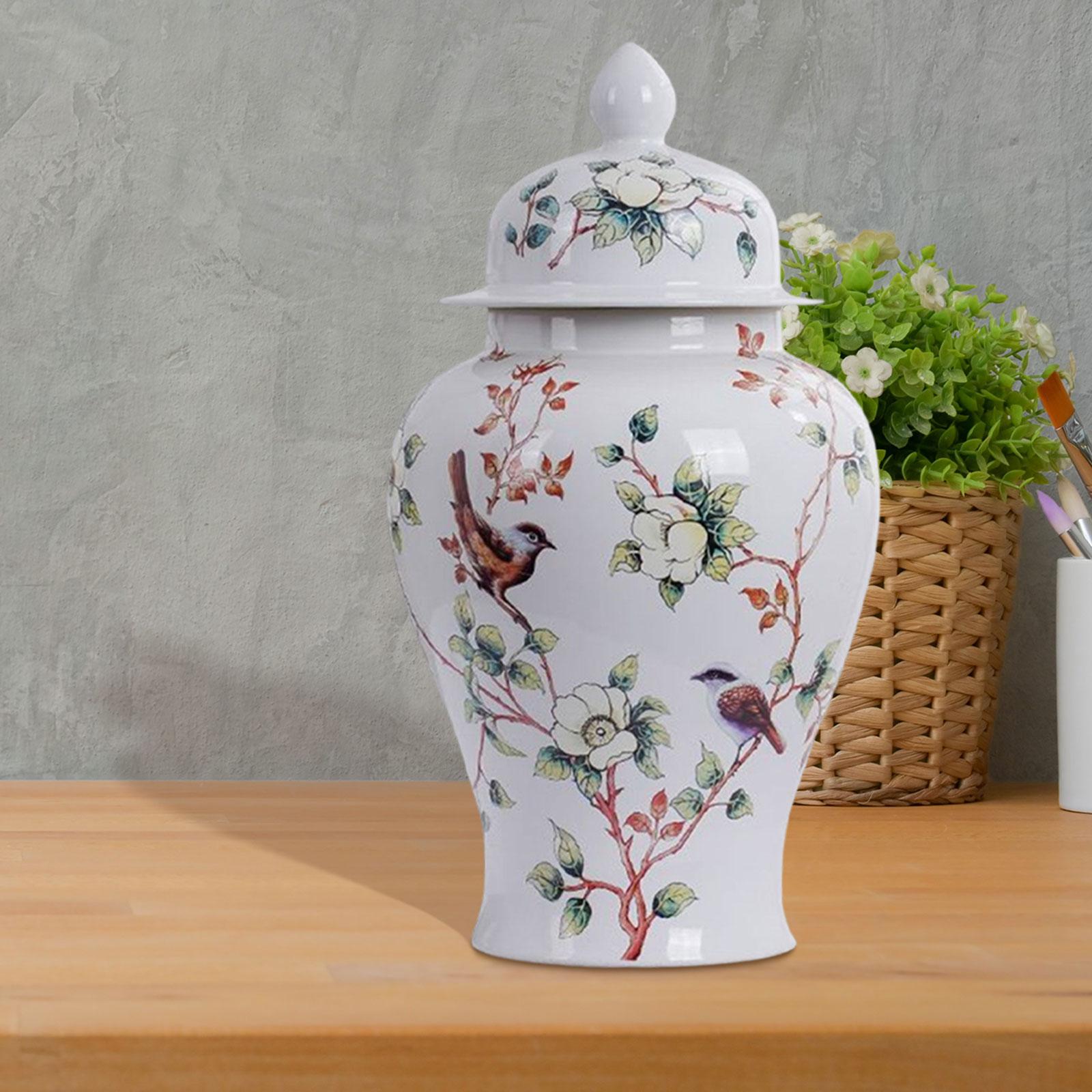Ceramic Ginger Jar Vase Vintag - Vintage Collectible Bottles avis et prix