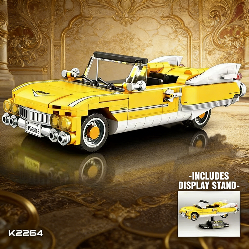 Yellow Vintage Convertible Car - Vintage Collectible Cars avis et prix